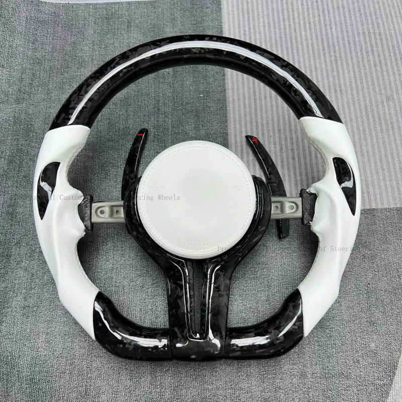 Carbon fiber modification suitable for BMW M3 car steering wheel customization