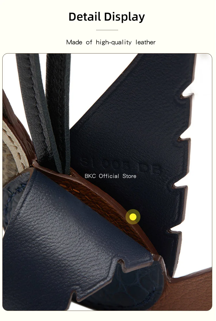 Crocodile & Lizard Skin Bird Charm Handmade Luxury Bag Charm Pendant For Birkin & Kelly Bag Unique Designer Handbag Accessory