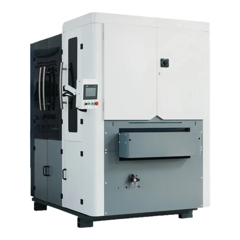 Metal burr treatment equipment, surface sander, belt sanding equipment