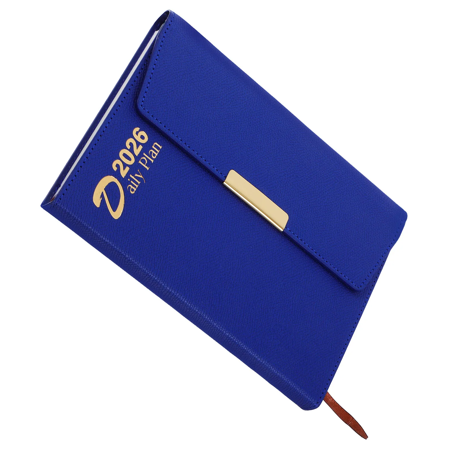 Planner Notebook Dated A5 Daily Planner 2026 Quick Navigation Ink Resistant Paper Modern Style Office Home Desk Daily Diary