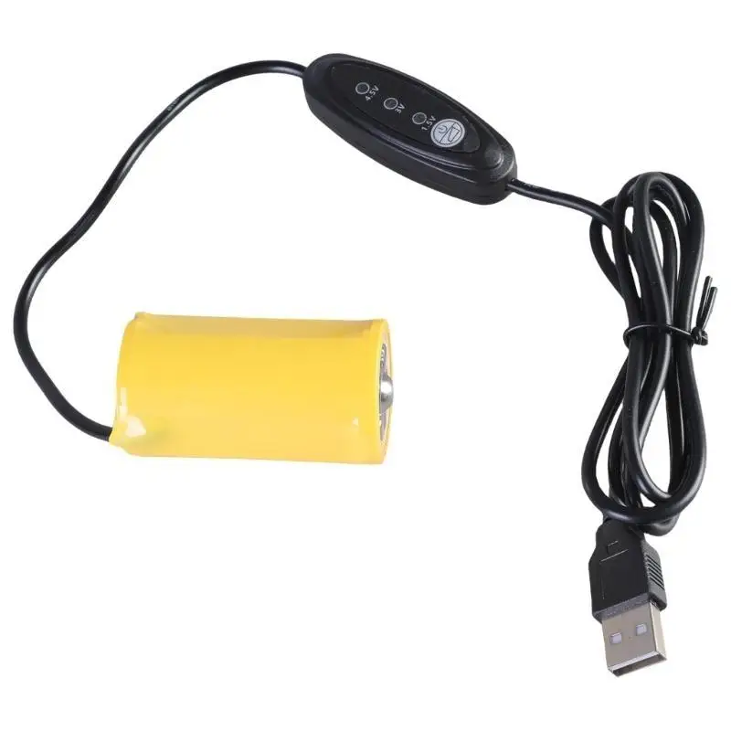 R53C Battery Elimination Cable USB 5V to 3/4.5/1.5V Power Supply Adapter Cord Wire for LED Light Replace 1-3pcs 1.5V LR20 D
