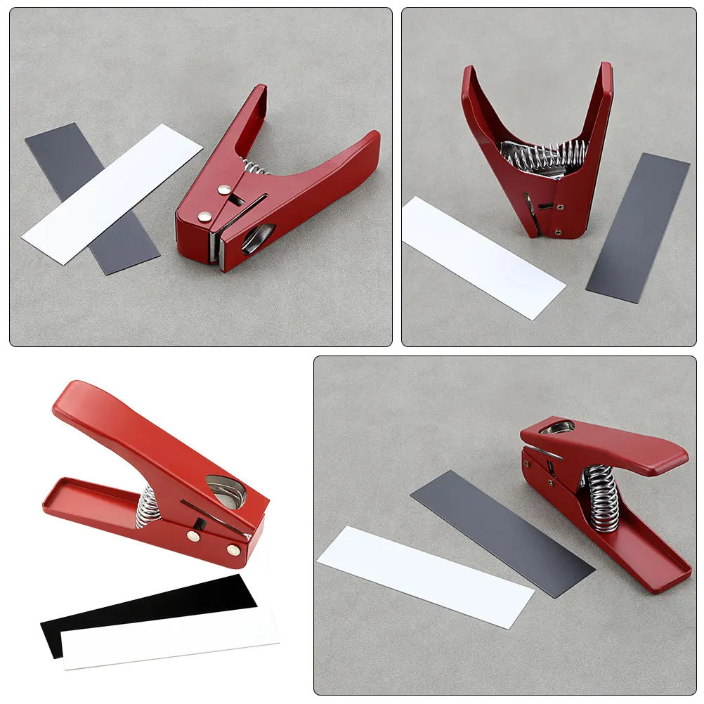 

Guitar Cutter Punch DIY Kit for Making Guitar Picks Metal Construction Smooth Surface Anti-Oxidation Gift Idea