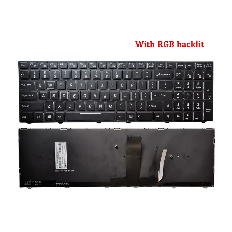 New Genuine Laptop Rreplacement Keyboard Compatible for Hasee T6-X7 X6TI-X5 X55T T7-X7 X7E k690e-g4d1 PLUS-U5A