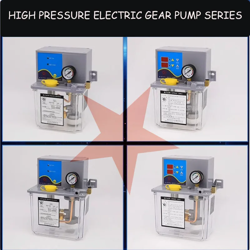 

New Double Digital Fully Automatic Electric Lubrication Pump CNC Machining Center Lubrication System Oil Injection Pump