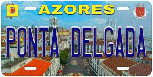 Placas de Matrícula de Ponta Delgada: El Toque Único para Tu Coche en AliExpress