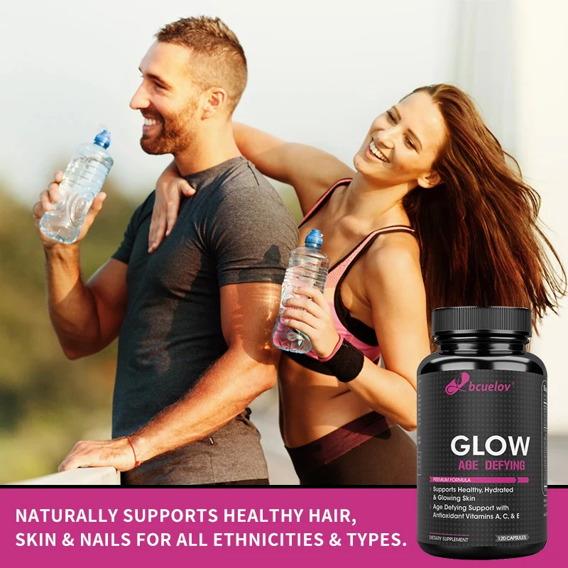 

Коллагеновые капсулы — содержит витамины A, C, E, поддерживают здоровую, увлажнение и сияющую кожу, борьбе со старением, антиоксидант.