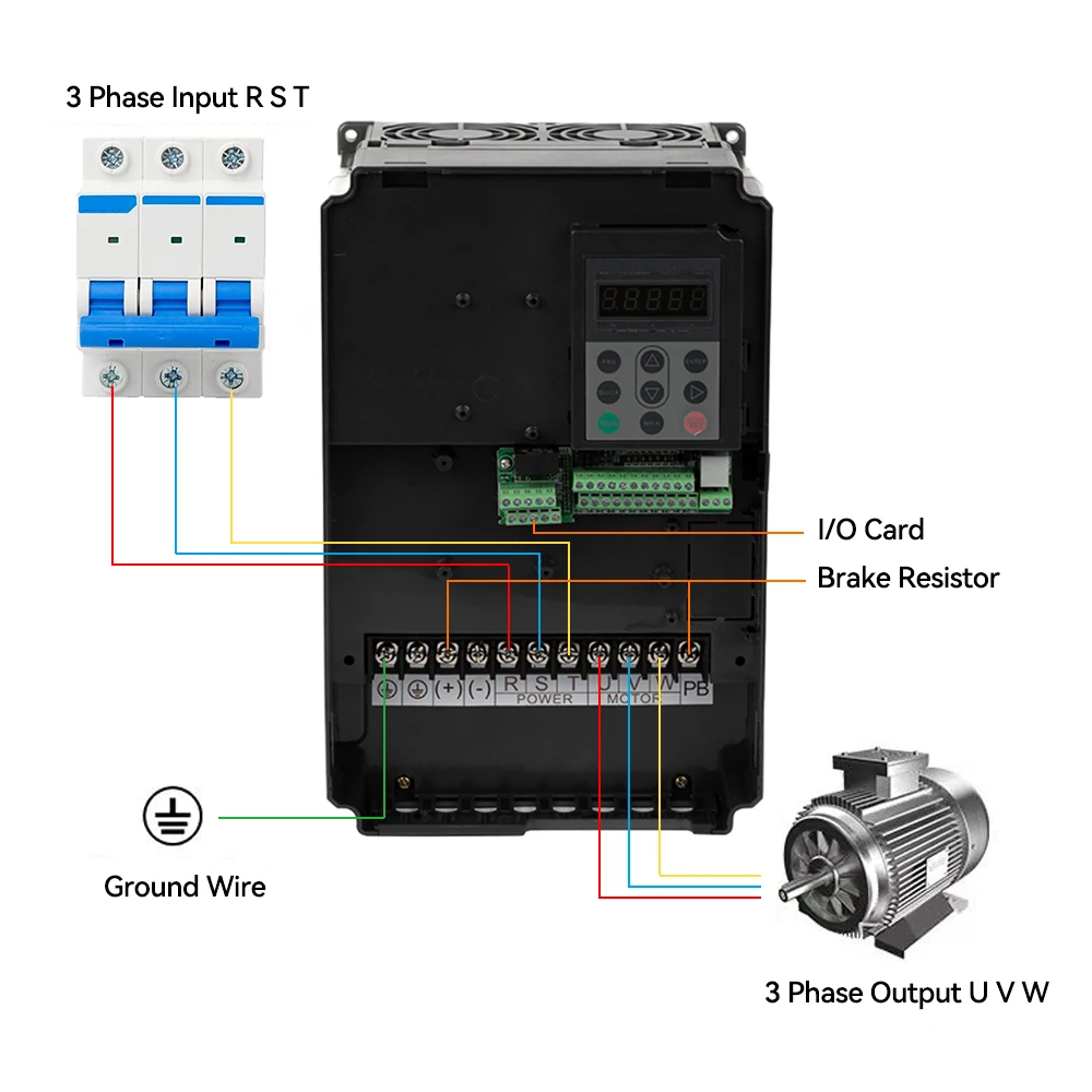CKMINE Customized 15KW Elevator Frequency Inverter Passenger Cargo Lift VFD VSD 3 Three Phase 380v Motor Drive Controller
