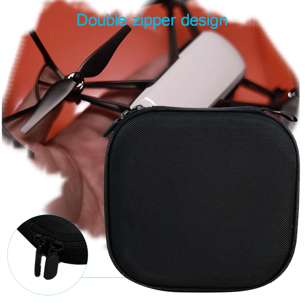 Drone Carrying Case Portable Sponge Lining Dual Zipper Protective Storage Bag for DJI Tello Drones Protective Bag