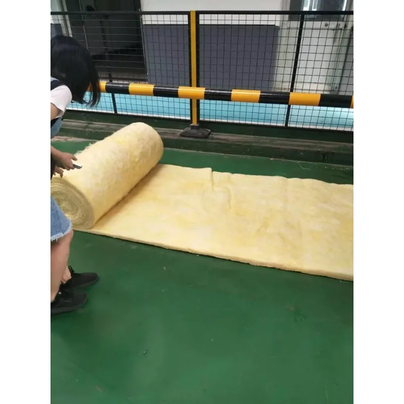 Fieltro de Lana de Vidrio para Aislamiento, Material de Aislamiento para Techos de Fibra de Vidrio, 5 cm de Espesor