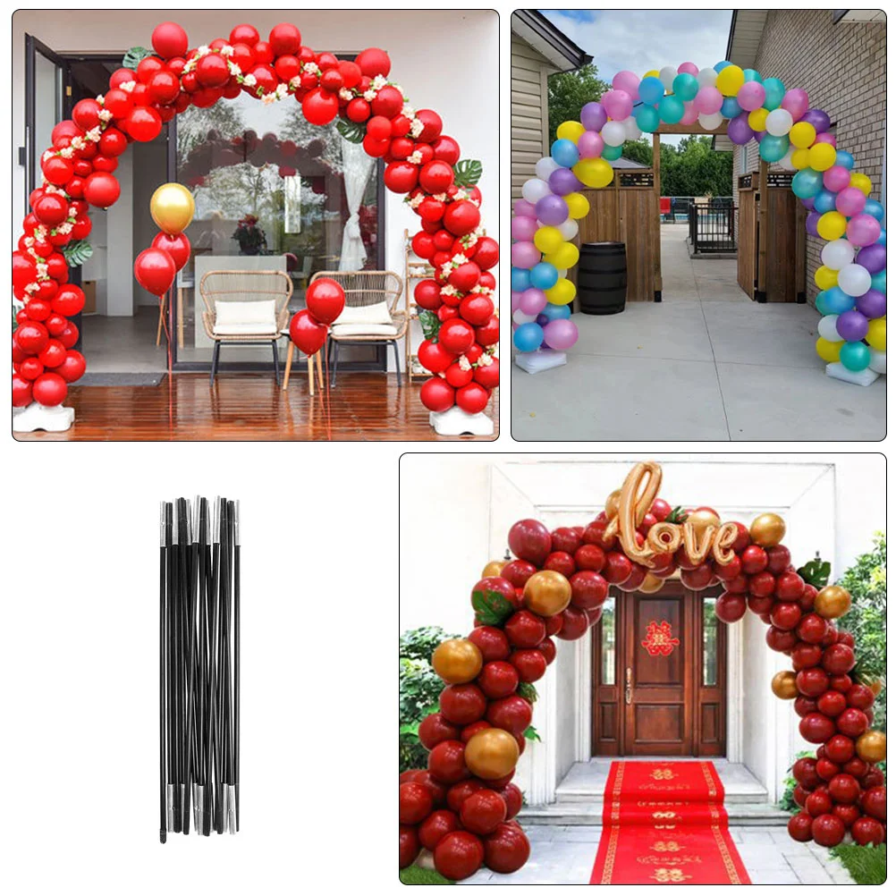 Substituição do suporte do arco com estrutura baixa, decorações da porta dianteira do balão, casamento