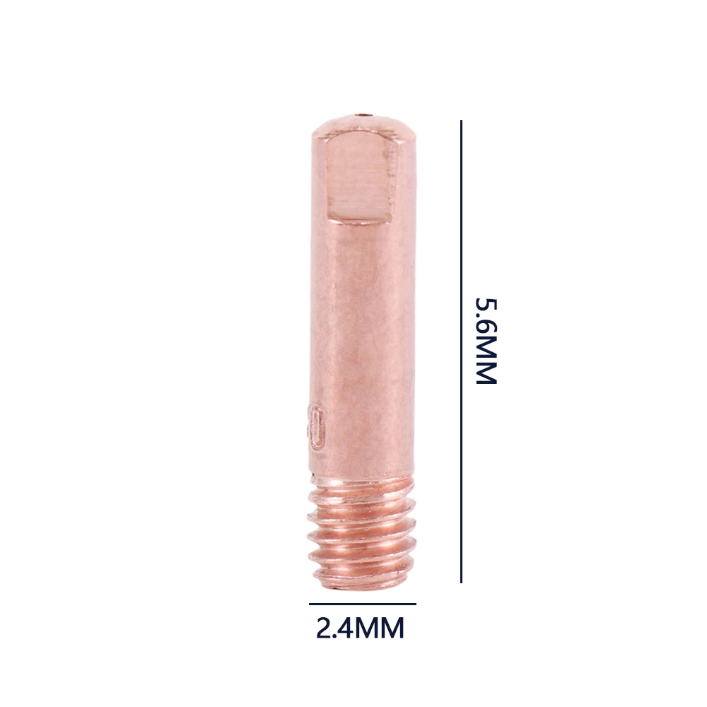 13szt MB-15AK Uchwyt końcówki kontaktowej dyszy MIG Spawanie łukiem argonowym 0,6/0,8/0,9/1,0/1,2mm Do palnika spawalniczego 15AK MIG MAG