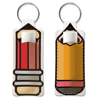 2pcs Lipstick Holder Keychain Pencil Lip Balm Holders Elastic Diving Fabric Lipstick Keychains Portable Lipstick making kit