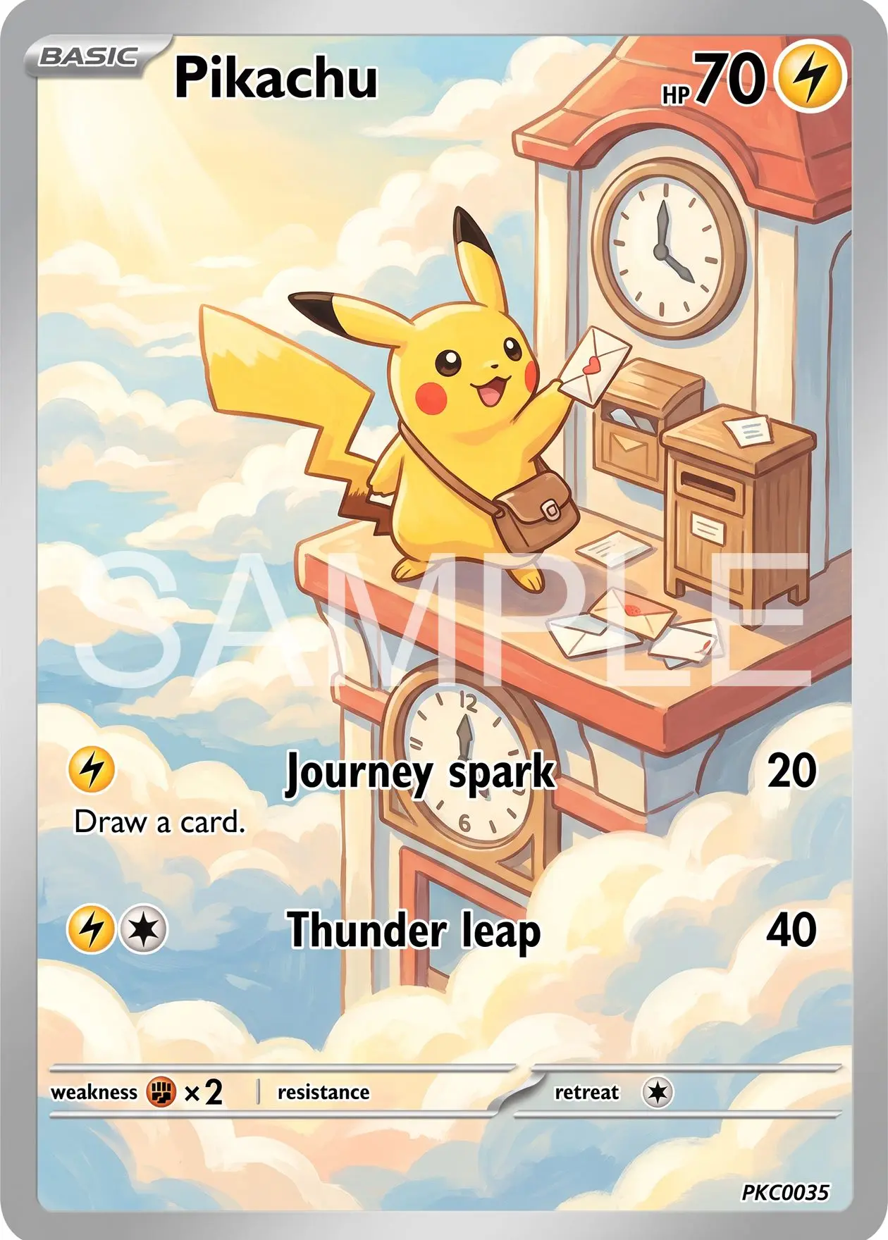 7Pcs PKM Cards PTCG Gouache Storybook Style Eevee Sylveon Rowlet Bulbasaur Mimikyu Gardevoir Custom Art Collection Cards PTCG