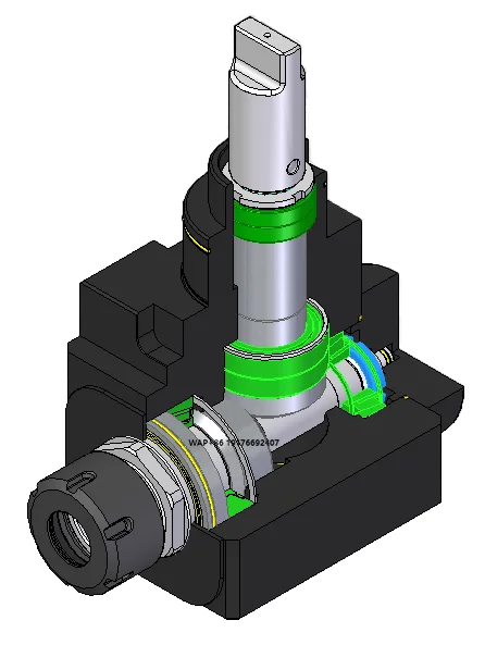 VDI Series Tool Holder for CNC LATHE VDI40 NH100 ER32 Live Tool Holders Are Suitable for MAZAK CNC Machine Tools.