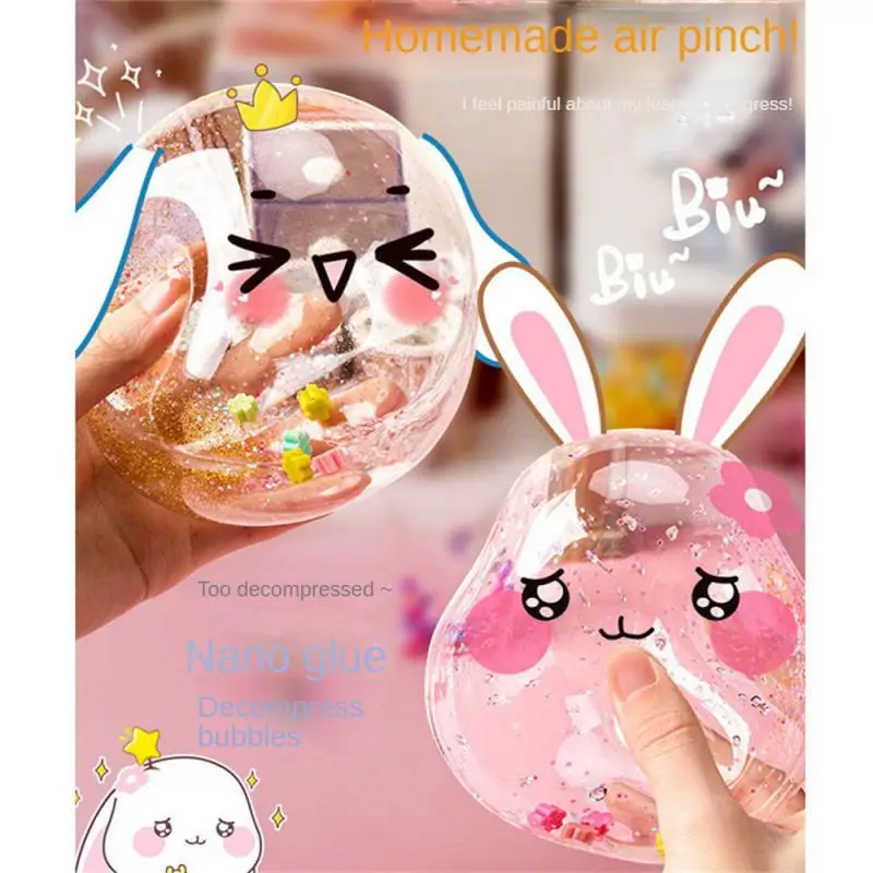 Multipurpose Nano Tape With Straws And Beads Making Blowing Bubble For DIY Craft Children Pinch ToySticky Nano Tape Traceless