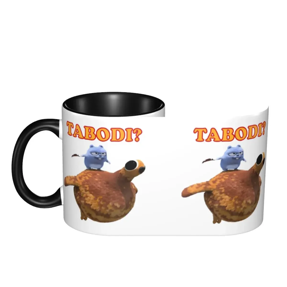 Custom G-Grizzys And L-Lemmingsed Coffee Mug DIY Kwaii Mouse Cartoon Animation Ceramic Mug Creative Present