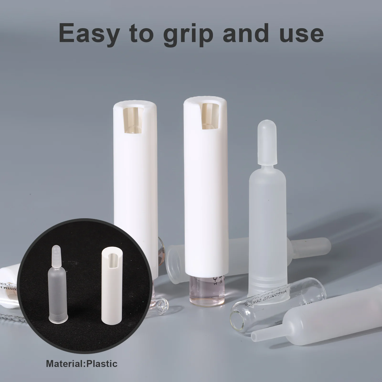 

1 set Ampoule Opener Small Portable Groove Design Vial Breaker For Nurses Reusable Ampule Opening Tool Hospital Supply Teaching