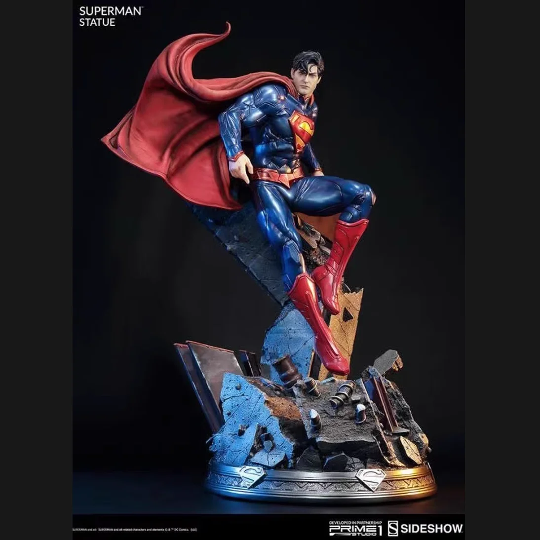 Sideshow x Prime 1 Studio PMN52-01 1 1/4 New 52 Edition SUPERMANFugue Model Toys Collection level Scene Decoration Gift