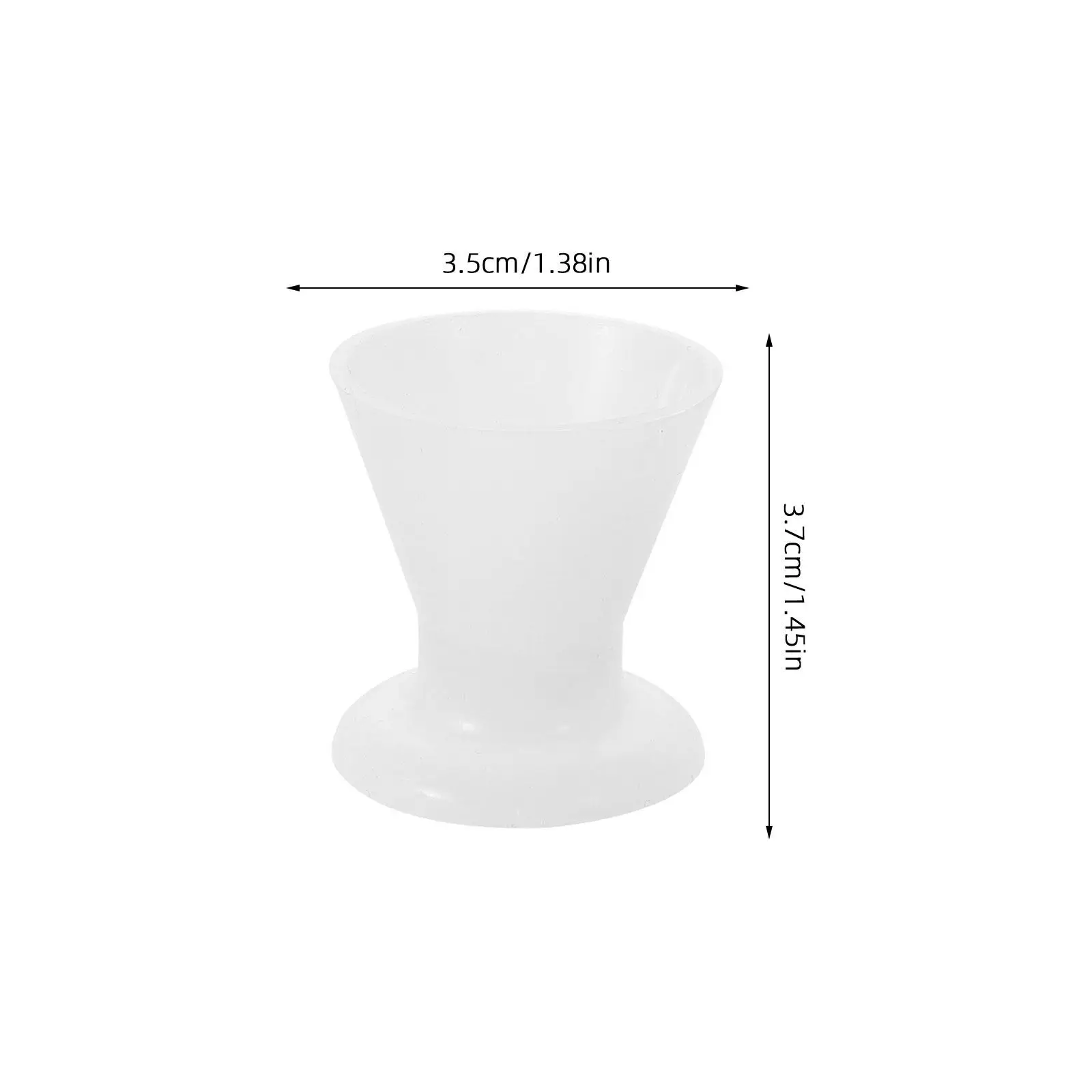 4Pcs Silicone Mixing Bowls Self-Curing Resin Mixing Cups for Epoxy Jewelry Making Salon Facial Masks Skincare DIY Lab Flexible