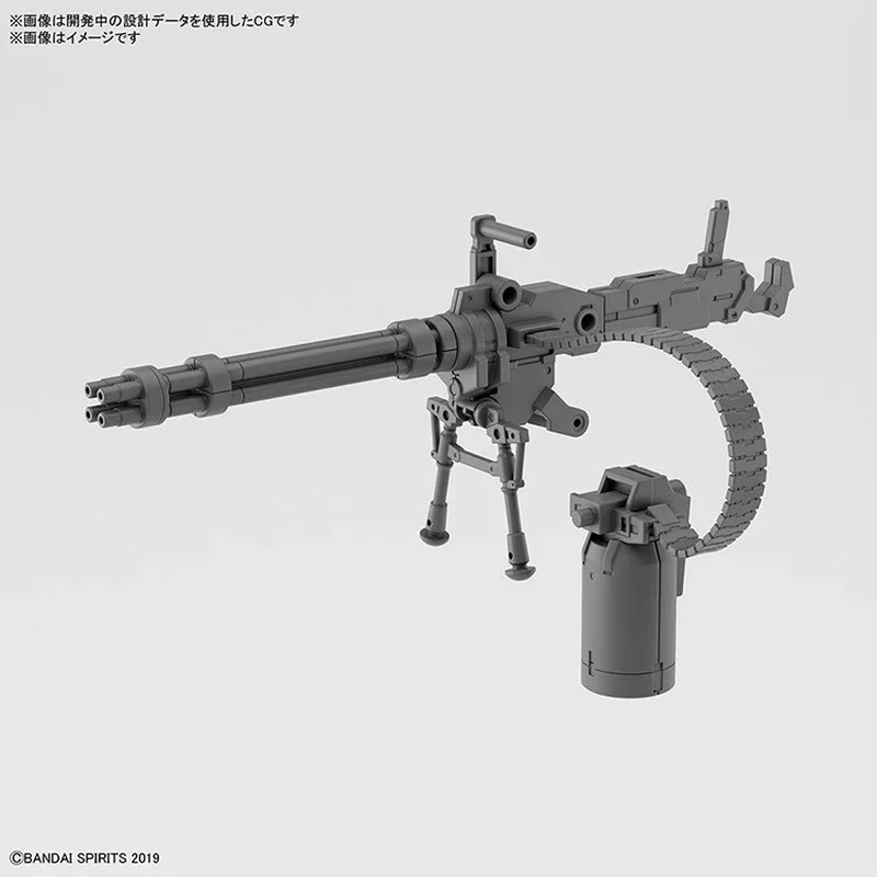 Bandai original 30mm anime 1/144 personalizar armas garagem unidade figura de ação brinquedos modelo colecionável ornamento presentes para crianças