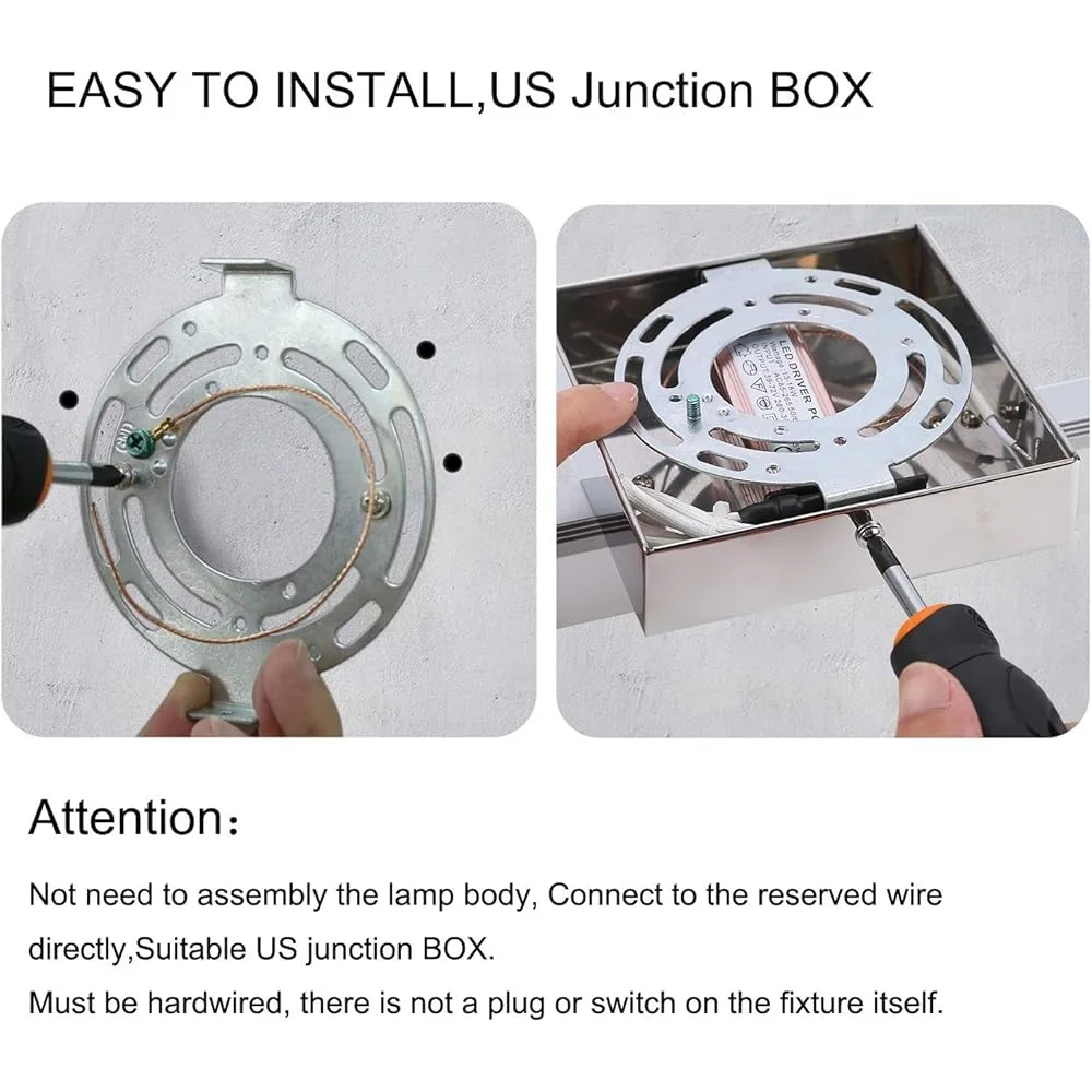 12W LED 화장대 조명 직사각형 튜브 욕실 침실 조명기구 자연 백색 아크릴 크롬 현대 디자인 IP44 방수