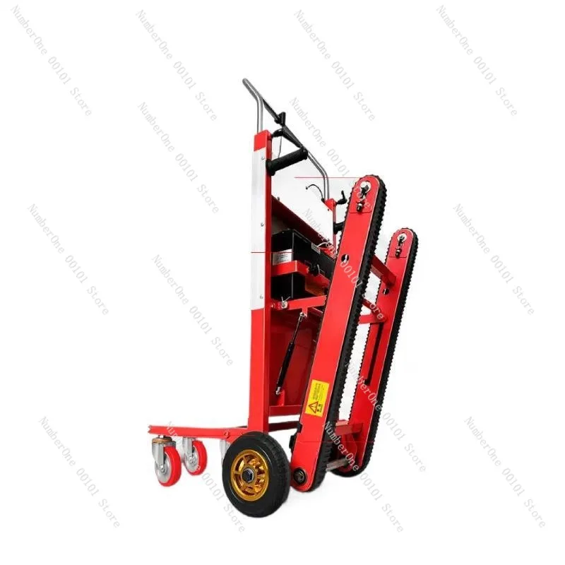 Electric Stair Climbing Machine Crawler Transporter for Up and Down Stairs, Fully Automatic Sand Moving Stair Climber