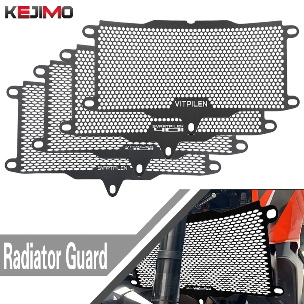 For HUSQVARNA Svartpilen / Vitpilen 401 2024 2025 2026 2027 new Motorcycle CNC Aluminium Radiator Guard Cover Protection Grille
