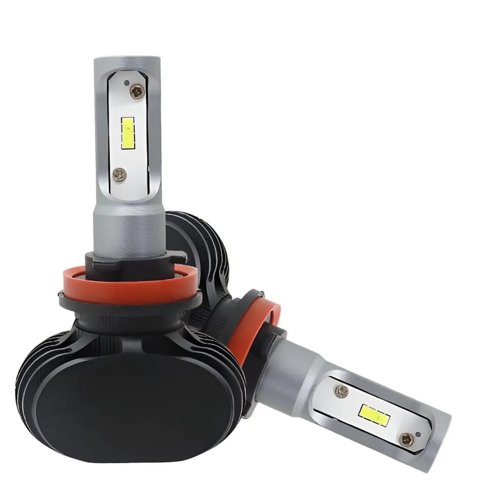 

Светодиодные лампы для фар 9005 9006 880 881, 12В 40Вт 6000К, долговечные автомобильные светильники