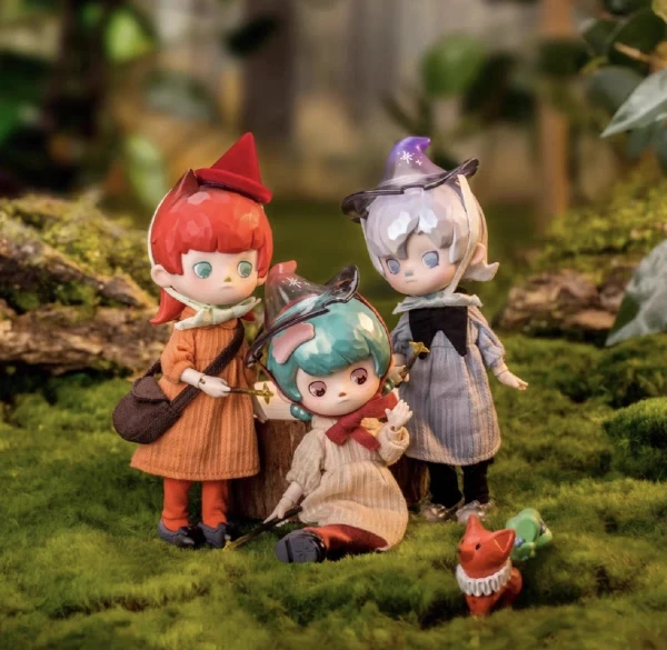 

Penny Box Puppet The Painter Witch Series Blind Box Toys Doll Cute Anime Action Figure Ornaments Figurines Dolls Desktop Home