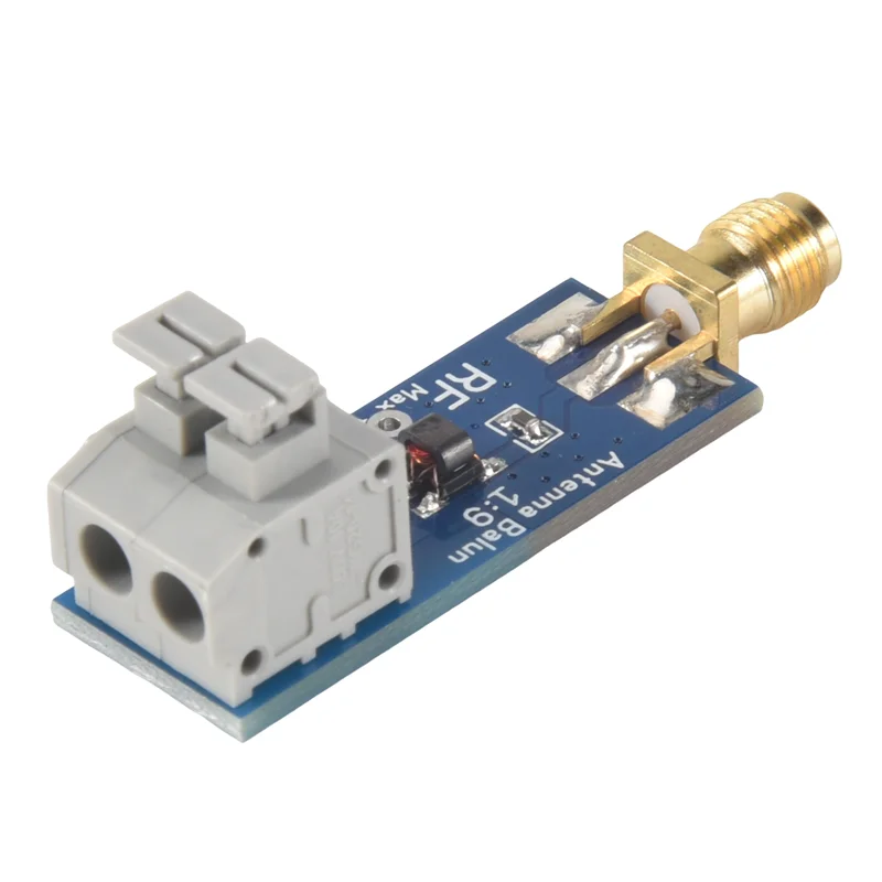 풀 발룬 원 나인 타이니 저가 - 1:9 안테나 발룬 (햄 이트 업 SDR 및 기타 많은 안테나 입력 보호 기능 포함)