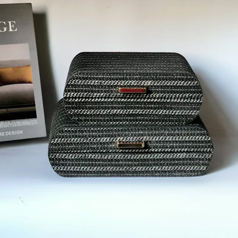 

Modern Luxury Leather Jewelry Box, Storage Box, Home Decoration Ornaments