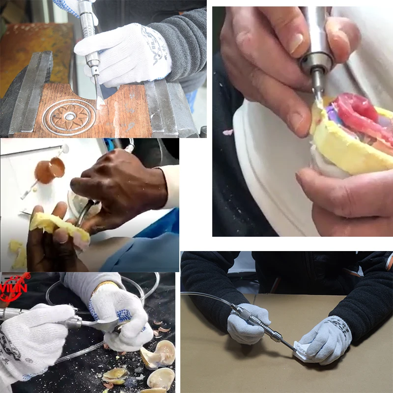 For Denture Model Removal Professional Air Powered Chisel Pneumatic Deflasking Chisel Dental Laboratory Demoulding Tool