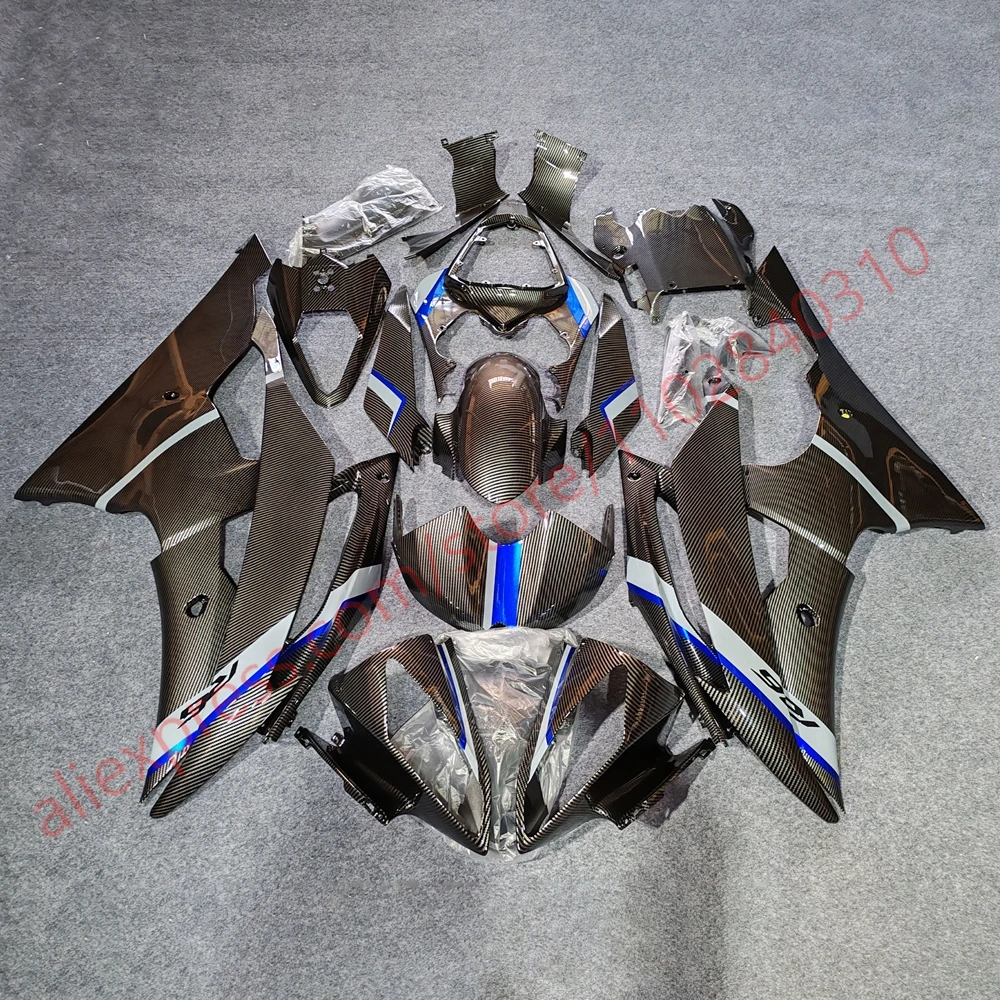 YZFR6 2008 2009 2010 2011 2012 2013 2014 2015 2016 Carbon Fibre Motorcycle Fairings for Yamaha YZF R6 08-16 Full Fairing Kit