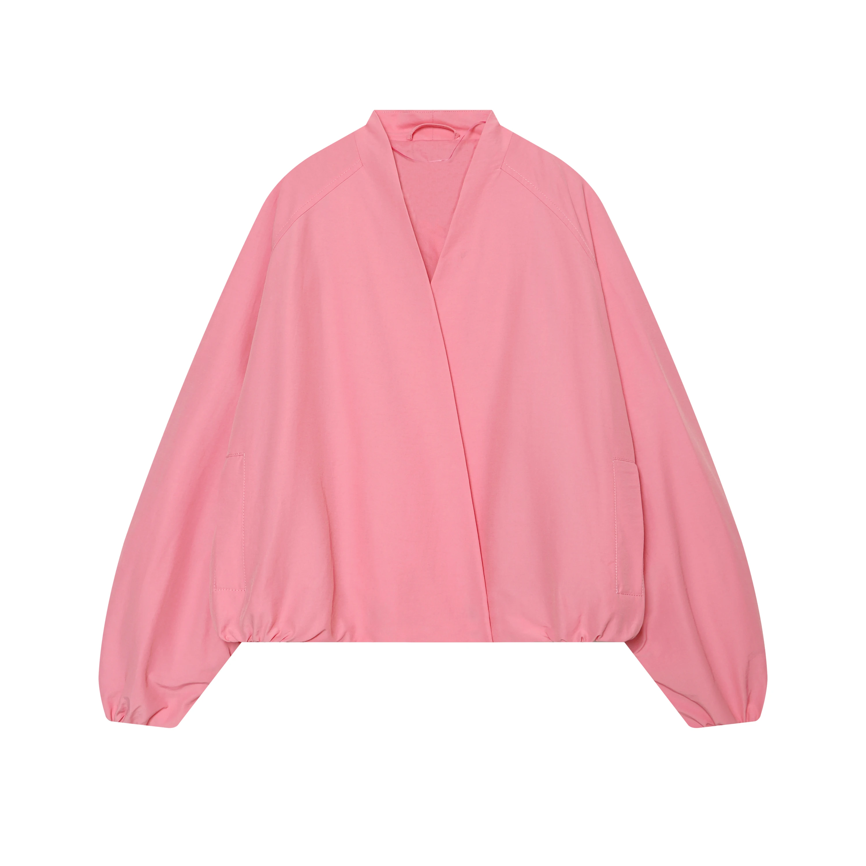 BSAY Women Fashion Loose Short - Women'S Fashion Bomber Jacket ulasan dan harga