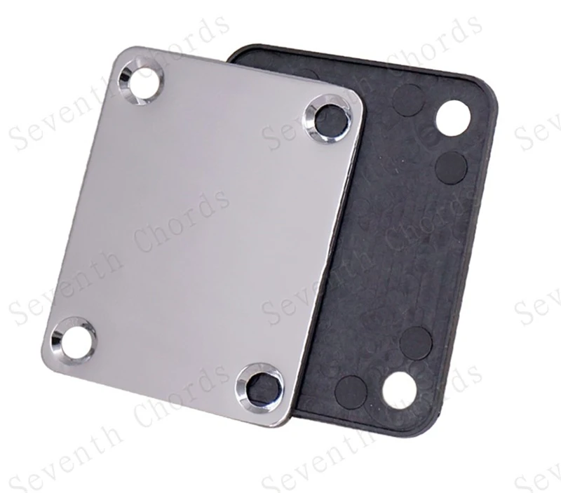 EIN Set Schwarz Gold Splitter Gitarre Hals Platten Bass Elektrische Gitarre Hals Platten Großhandel Gitarre Zubehör Teile – Detail 13