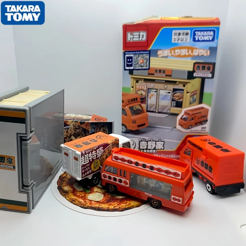 

Takara Tomy Tomica Yoshinoya Transport Vehicle Simulation Alloy Model Car Transport Truck Gifts Collectors Birthday Gift Toys