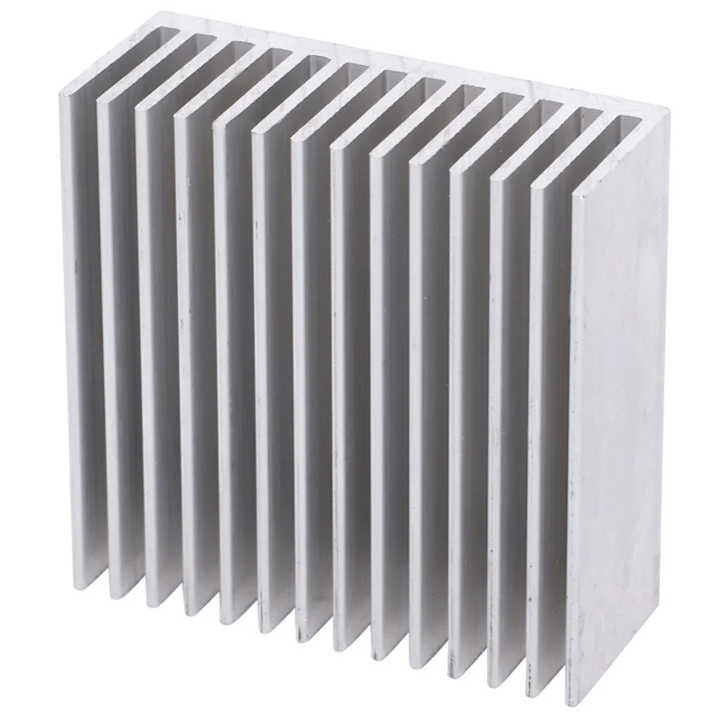 4Pcs Aluminum Heat Sink Heat Dissipation Cooling Sheet For Routers CPU Q50 X 20 X 50