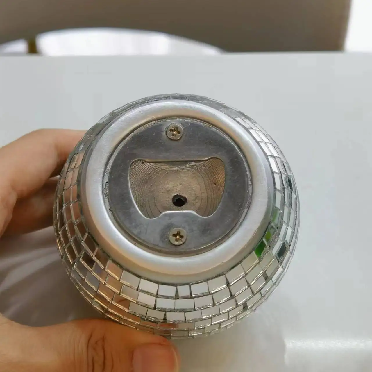 Disco KTV Bar Glass Mirror Beer Bottle Opener