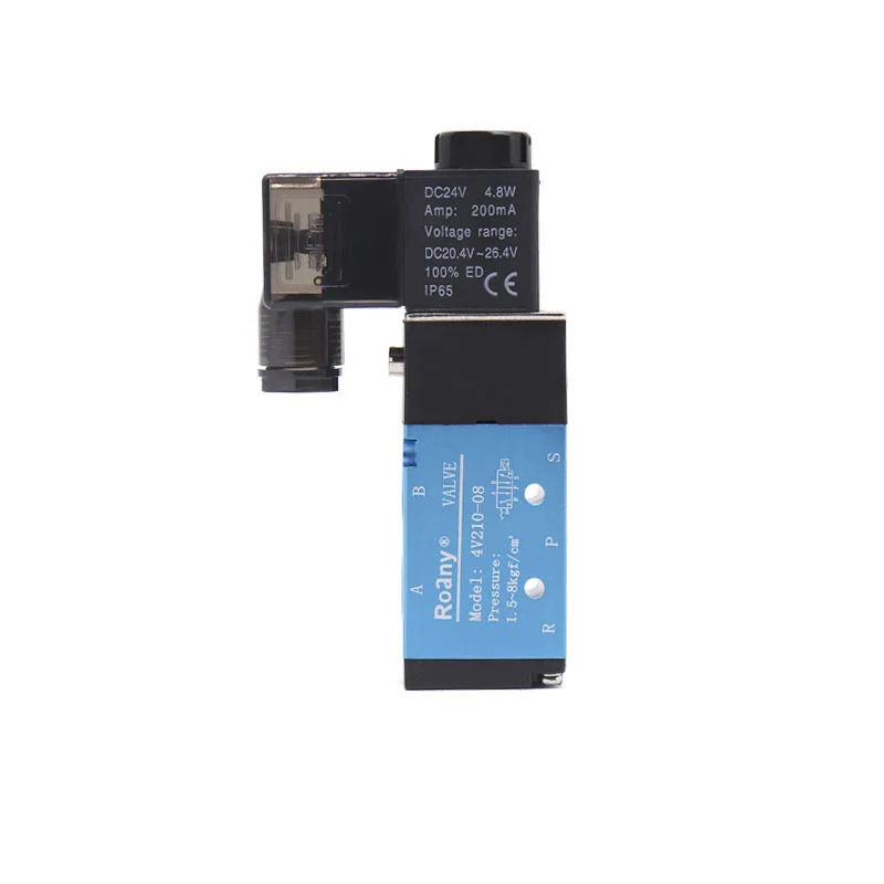 

AC220V Air Valve 4V310-10 - 5/2 Way Electric Solenoid Valve for Automation Equipment & Pneumatic Systems‌