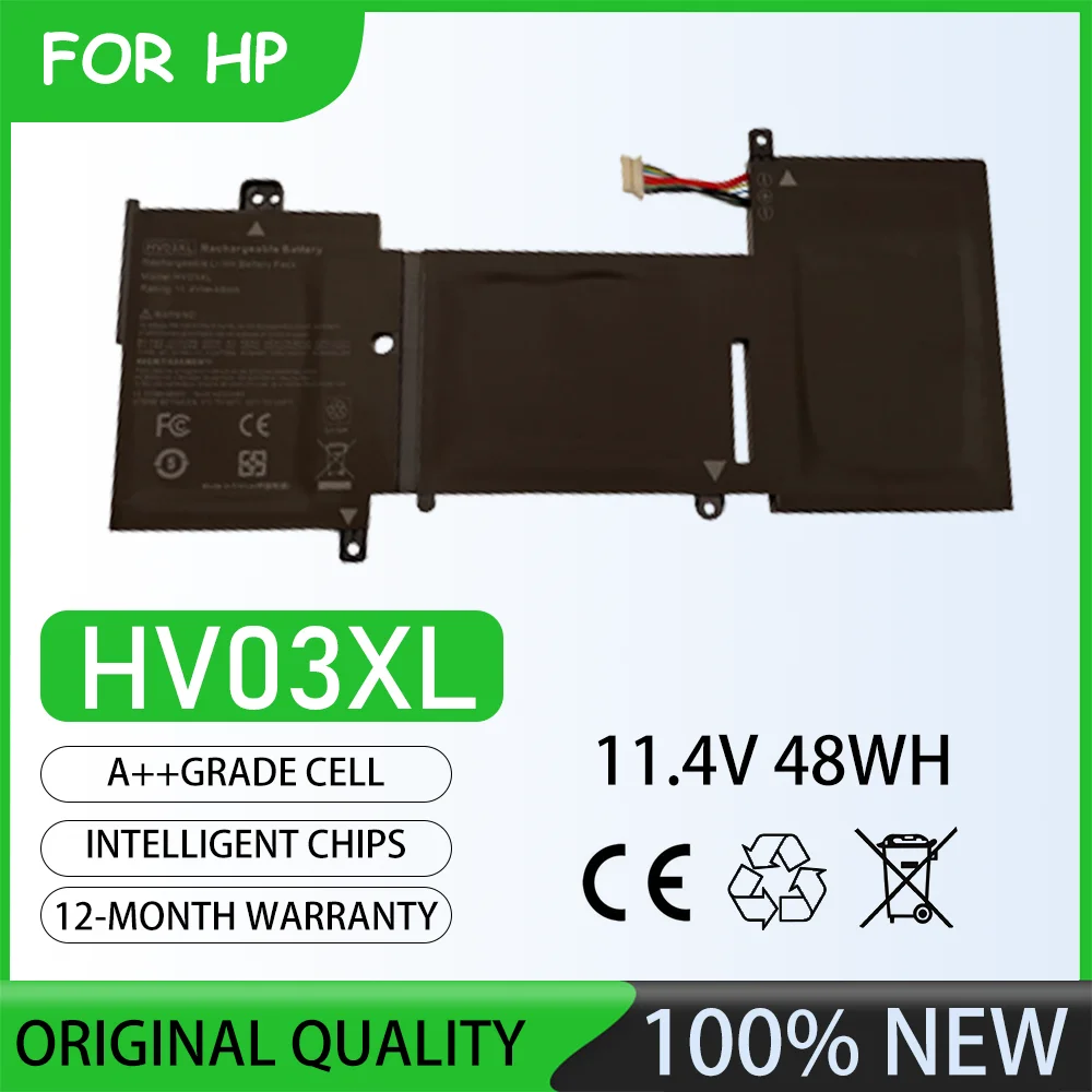 11.4V 48Wh HV03XL Battery code: 817184-005, 818418-421, HSTNN-LB7B, HV03XL laptop battery For HP X360 310 G2
