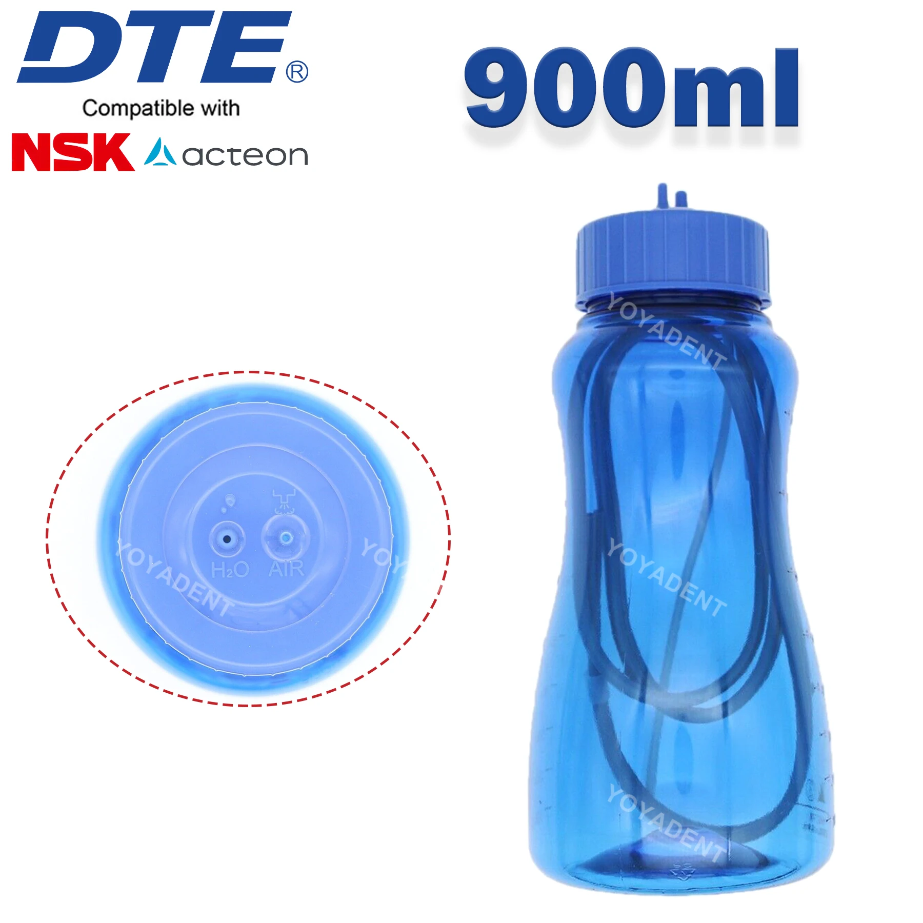 نقار الخشب DTE الأصلي زجاجة ماء الأسنان بالموجات فوق الصوتية قشارة استبدال زجاجة ل D7 UDS-E قشارة/AT-1 نظام إمدادات السيارات #6