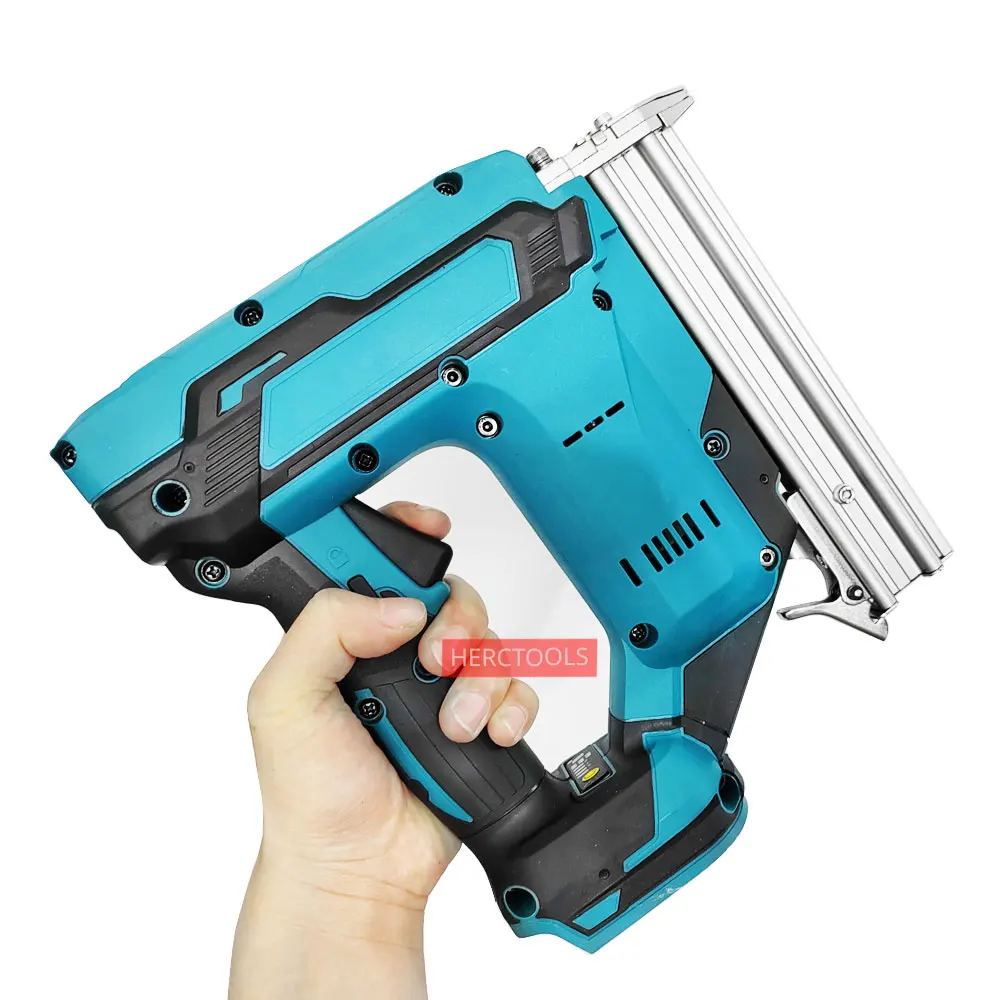 Cordless Power Brad Nailers Portable Brushless Professional Woodworking Heavy Duty Punch Framing Nailer Gun for Makita Battery