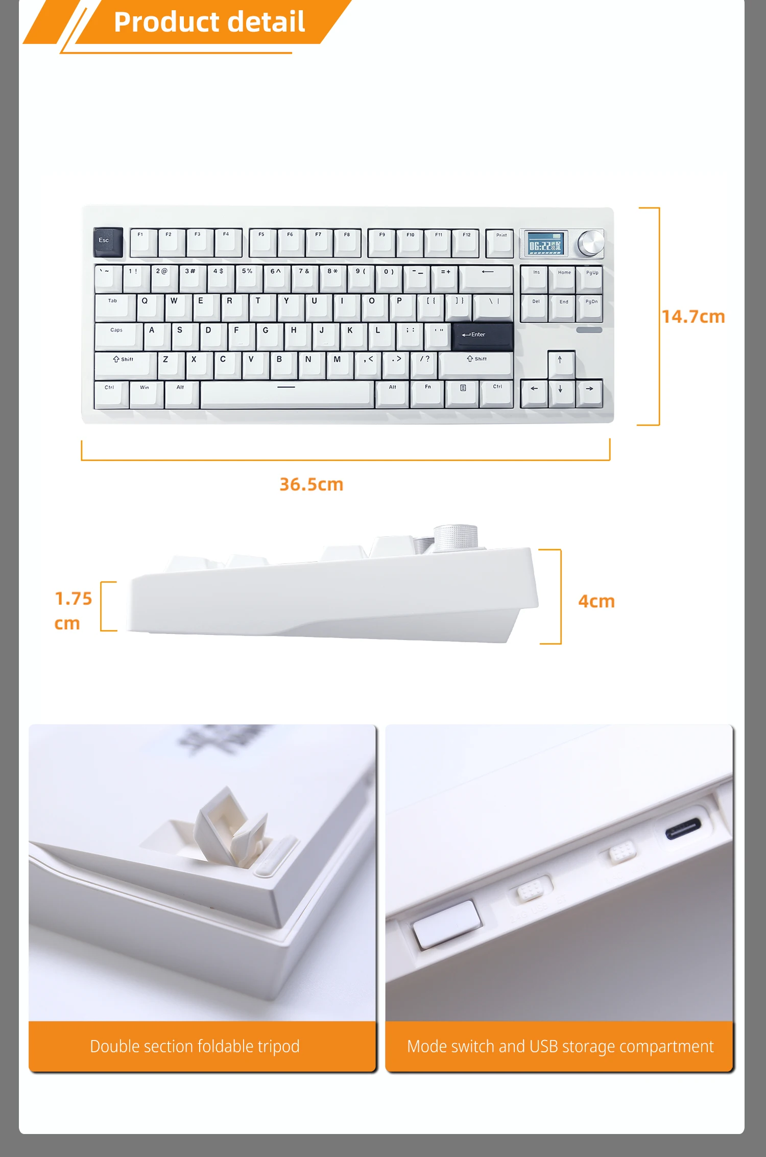 ZUOYA GMK87 Mechanical Keyboard RGB Hotswap Bluetooth-Compatible/2.4Ghz/ Type-C Customized Keyboard VIA for PC Laptop - Image 5
