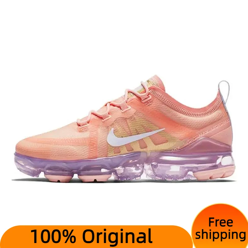 

Женские кроссовки Nike Air VaporMax 2019 отбеленные коралловые