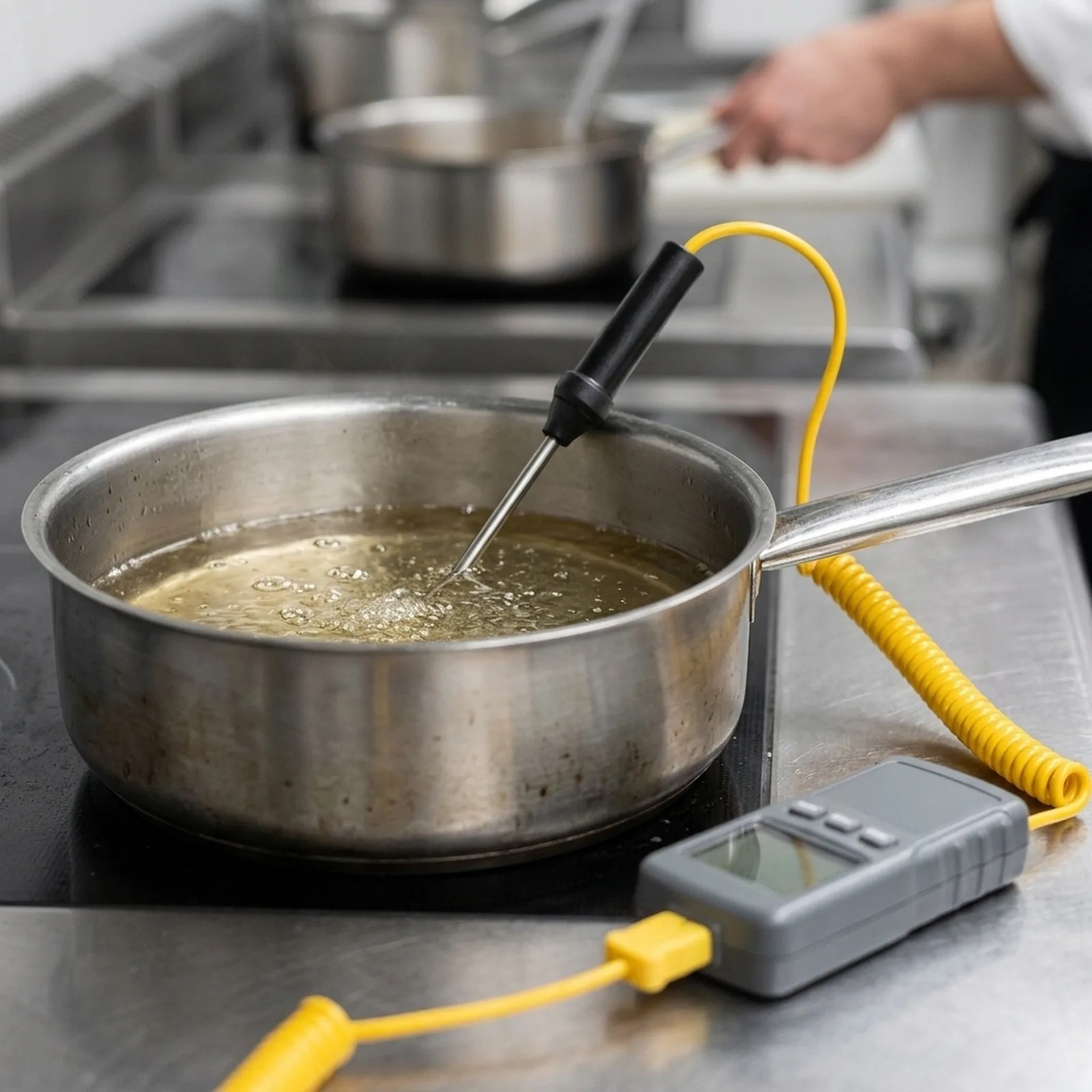 Liquid Probe Thermocouple with Needle Sensor for Accurate Temperature Control for ktype Compatible with Measuring Instruments
