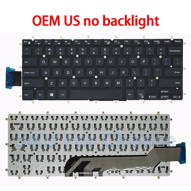 Nouveau clavier américain pour dell Inspiron 7460 7466 7467 7472 7560 7572 5378 P61F P69G P78G