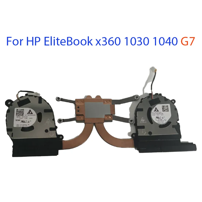 

Laptop Cooling Fan for HP EliteBook x360 1030 1040 G7 G8 Notebook Cpu Processor Cooler fan Radiator with Heatsink Pc Parts