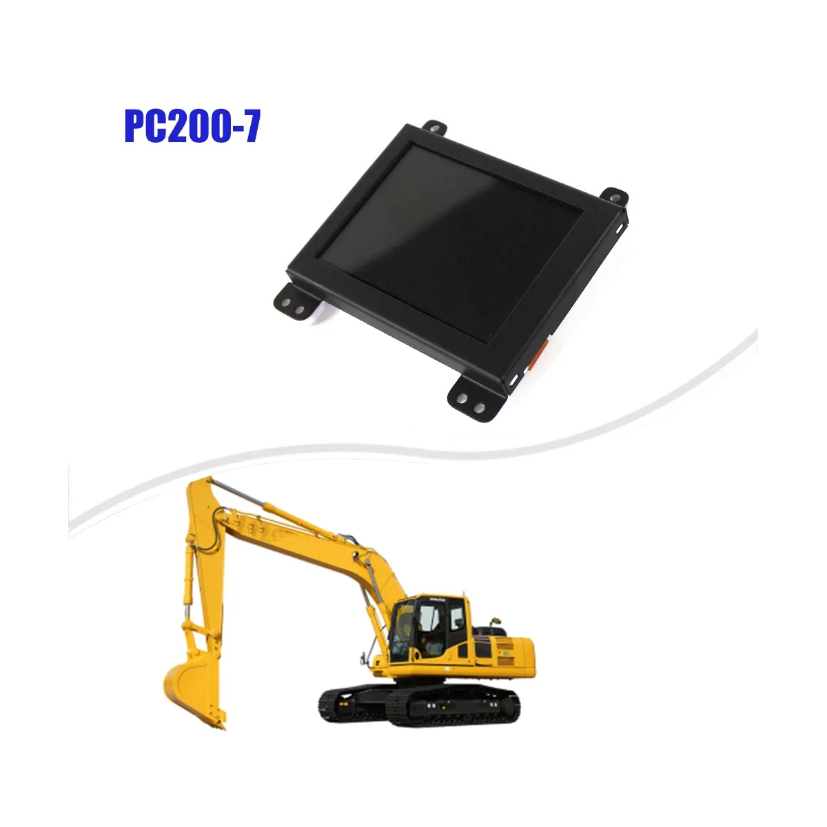 

Excavator Monitor LCD Screen Instrument Panel for Komatsu PC200/210