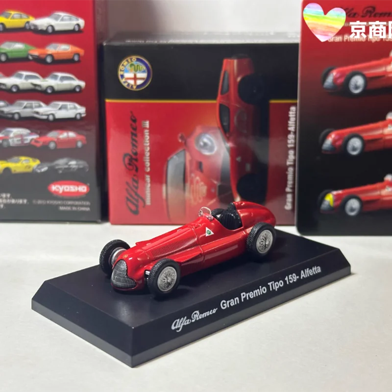 KYOSHO 1:64 Alfa Tipo 159 Alfetta Simulation Alloy Car Model