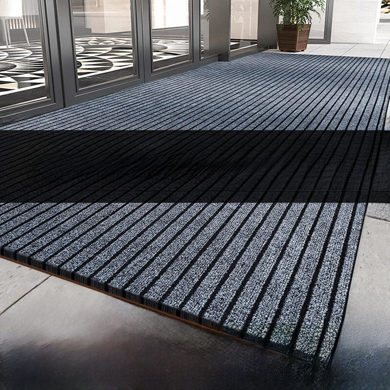 Waterproof Anti-Slip Entrance Mat Customizable Company Commercial Door Mat Welcome Carpet Hotel Exterior Cut Rug Non-Slip